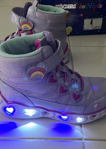 Orijinal faturalı Skechers çocuk ayakkabı - Görsel 4