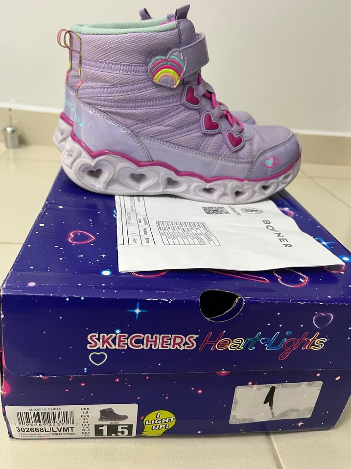 Orijinal faturalı Skechers çocuk ayakkabı - Görsel 5