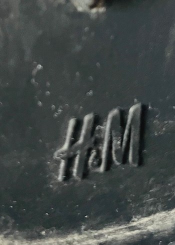 H&M Kız Çocuk Siyah Rugan Bağcıklı Fermuarlı Goth Bot - Görsel 7