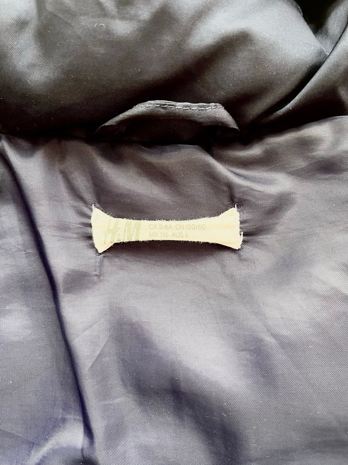 Koyu Mavi, Kürklü, Midi Kadın Mont 5-6 yaş - Görsel 5