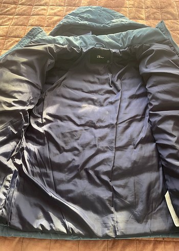 Açık Mavi Erkek Kışlık Mont Kapüşonlu LTB - Görsel 4