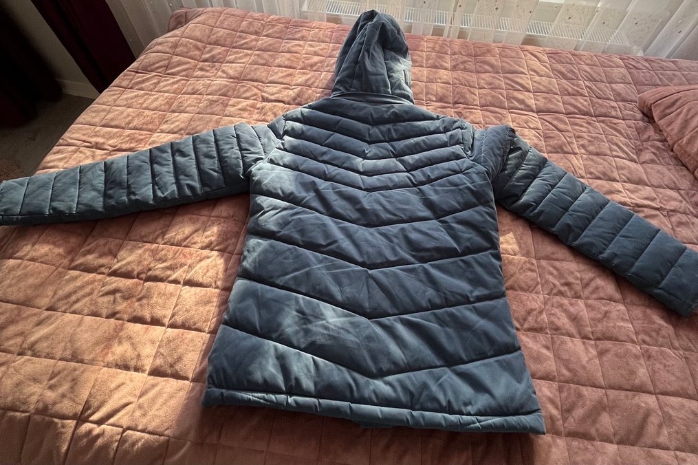 Açık Mavi Erkek Kışlık Mont Kapüşonlu LTB - Görsel 3