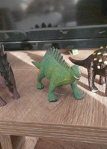  Beden Renk Sert plastikten dinozorlar