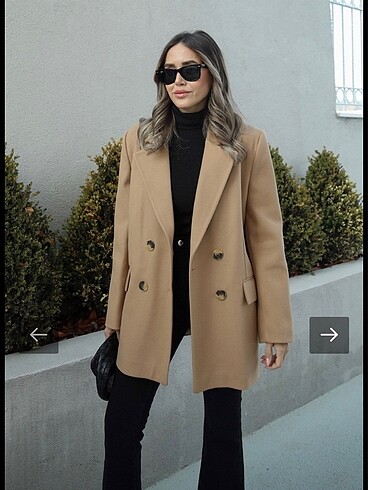 Diğer Camel Kaşe Ceket