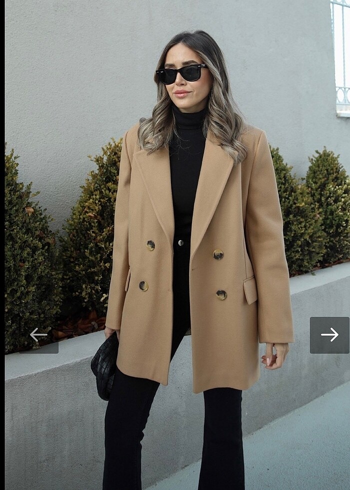 Camel Kaşe Ceket - Görsel 2