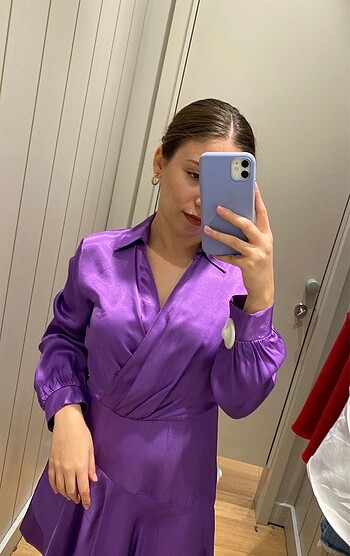Koton Koton Mor Mini Elbise