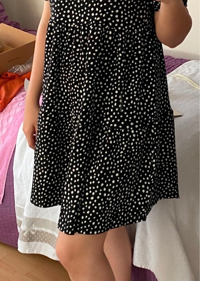 Koton Siyah Elbise - Görsel 3