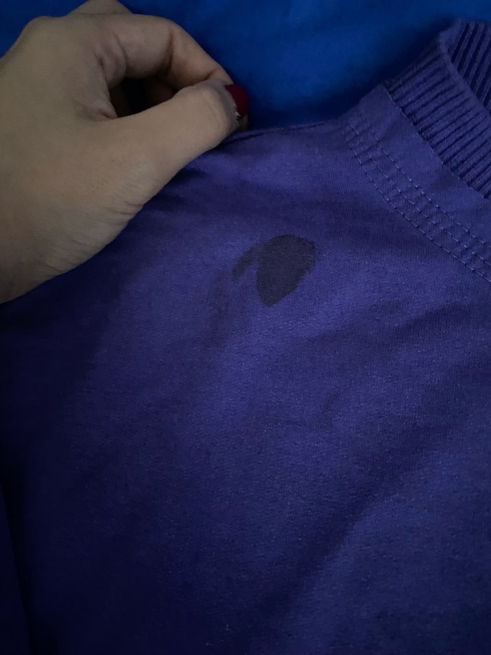 Mor Kadın Sweatshirt Uzun Kollu Rahat Kesim - Görsel 2