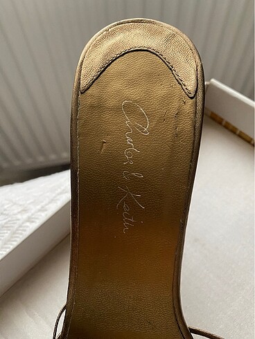 Charles & Keith Charles&Keith Altın Rengi Açık Topuklu