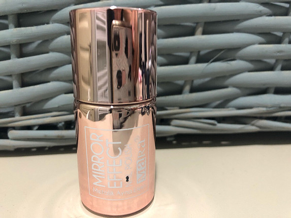Metalik ayna efektli bronz oje/ Mara mirror efect