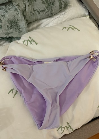 Mor Strappy Bikini Altı