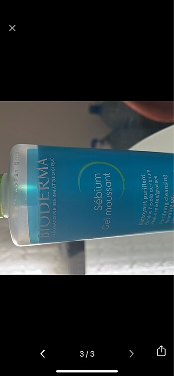 Bioderma yüz temizleme jeli