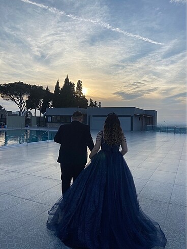 Lacivert Özel Dikim Nişanlık ???? - Görsel 5