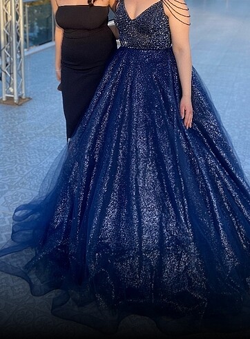 Lacivert Özel Dikim Nişanlık ???? - Görsel 3