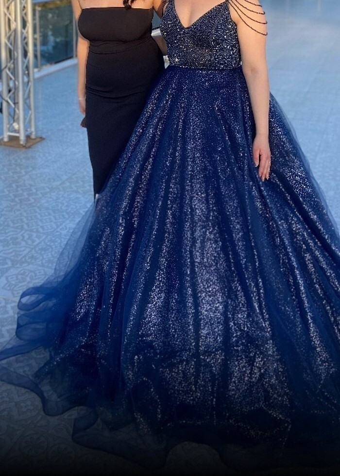 Lacivert Özel Dikim Nişanlık ???? - Görsel 3