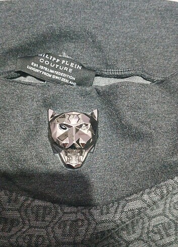 l Beden gri Renk philipp plein tayt