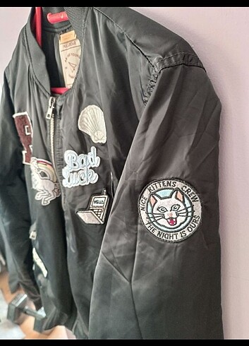Pull and Bear pull&bear bomber mont