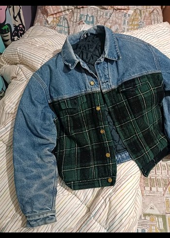 vintage kot mont - Görsel 4