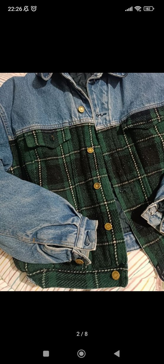 vintage kot mont - Görsel 2