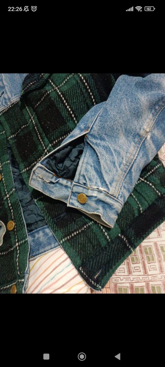 vintage kot mont - Görsel 3