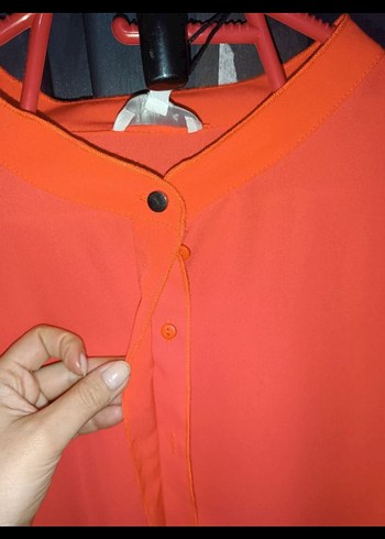 kadın şifon gömlek - Görsel 2