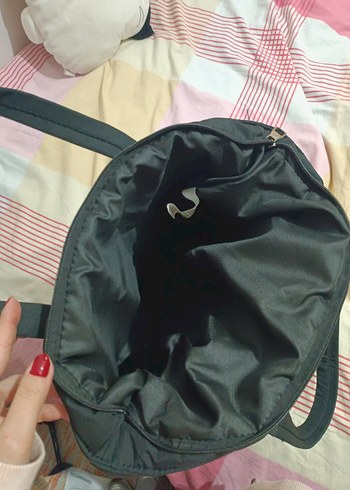 Siyah kapitone çanta - Görsel 5