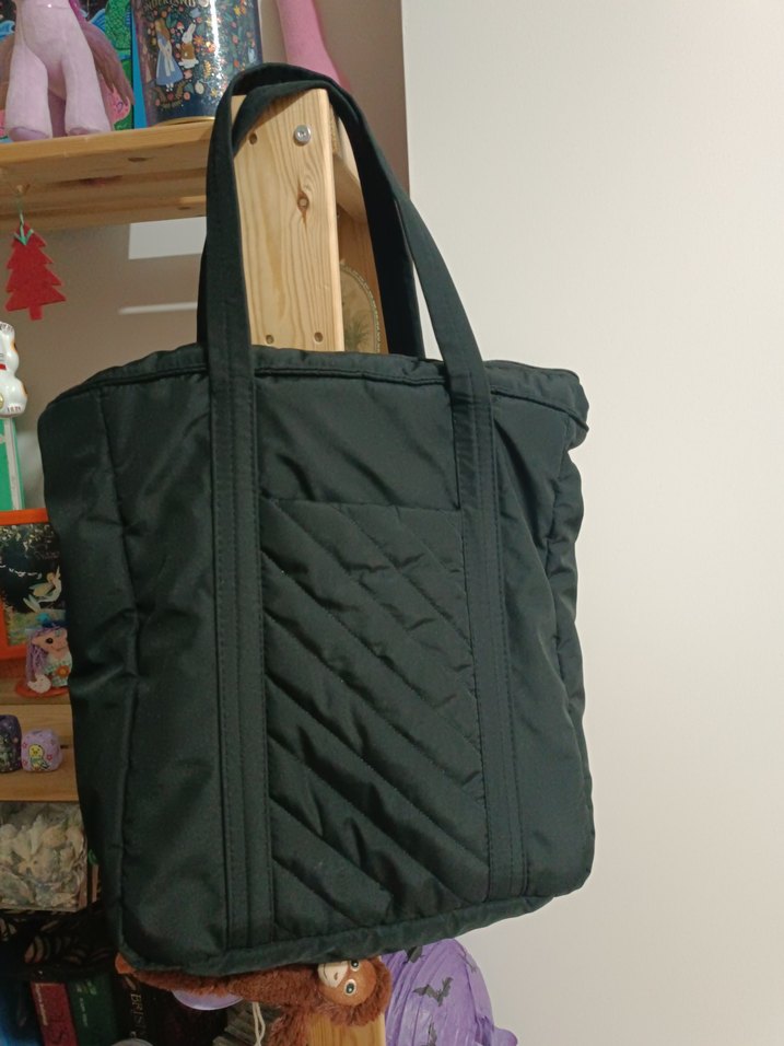 Siyah kapitone çanta - Görsel 4