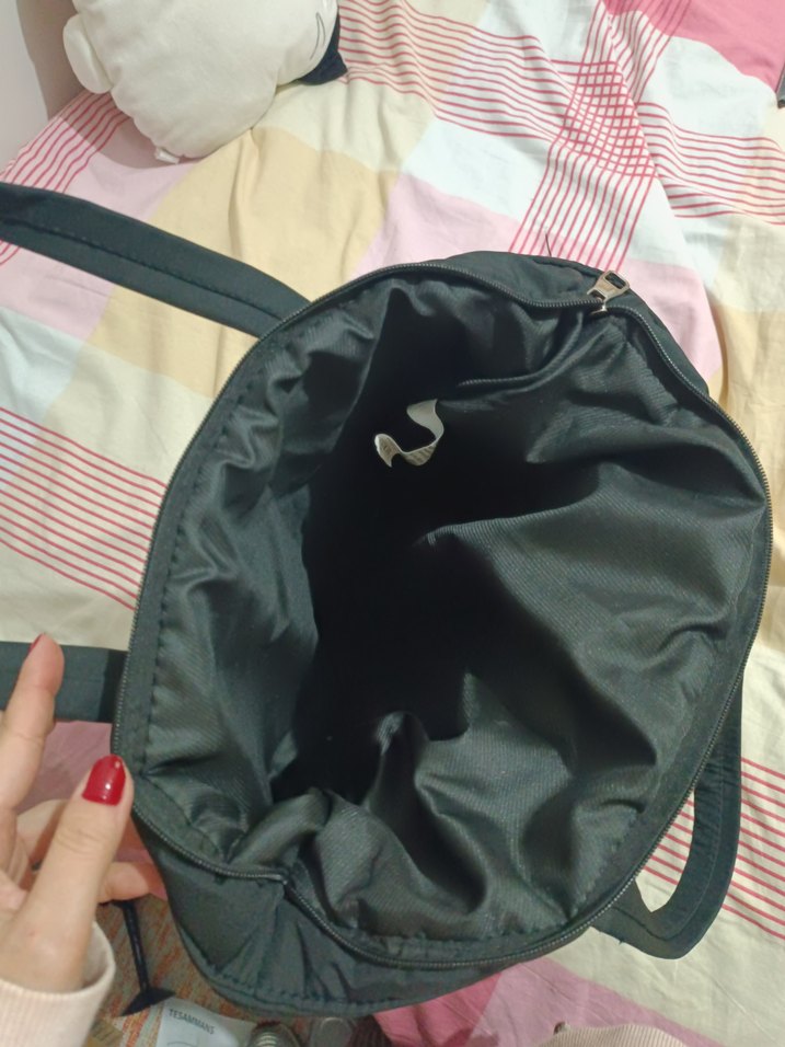 Siyah kapitone çanta - Görsel 5