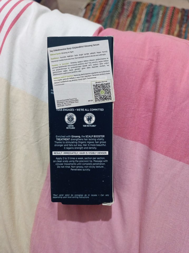 Yves Rocher Ginseng Saç Güçlendirici Serum - Görsel 2