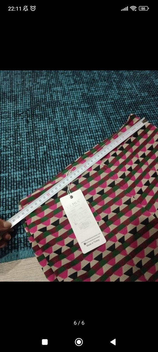 Kadın Çok Renkli Piliseli İspanyol Paça Pantolon - Görsel 5