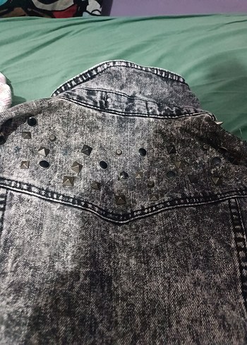 grunge punk kot yelek - Görsel 8