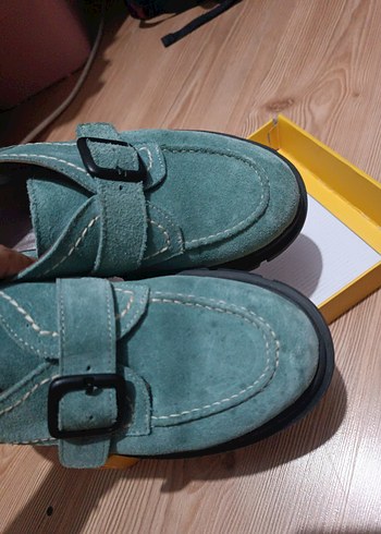 süet sandalet - Görsel 9