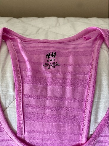 H&M Hiç kullanılmamış Hm spor atlet transparan
