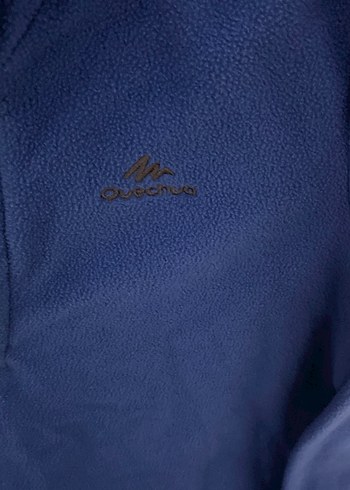 Mavi Fermuarlı Erkek çocuk Sweatshirt decathlon - Görsel 3