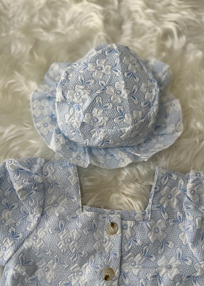 Balon Kollu Crop Takım - Görsel 5