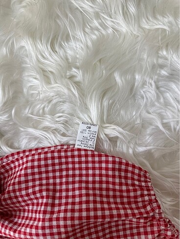 Çilek Nakışlı Fiyonk Detaylı Ekose Volanlı Tulum ???? - Görsel 5