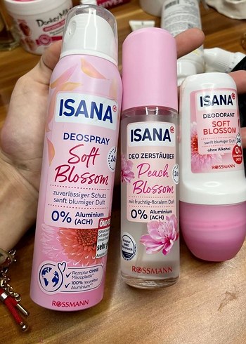 ISANA Soft Blossom Kadın Deodorant Seti