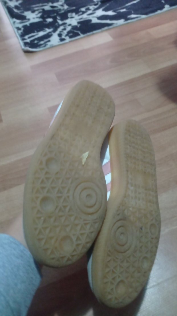 Beyaz Pastel Detaylı Kadın Spor Ayakkabı - Görsel 5