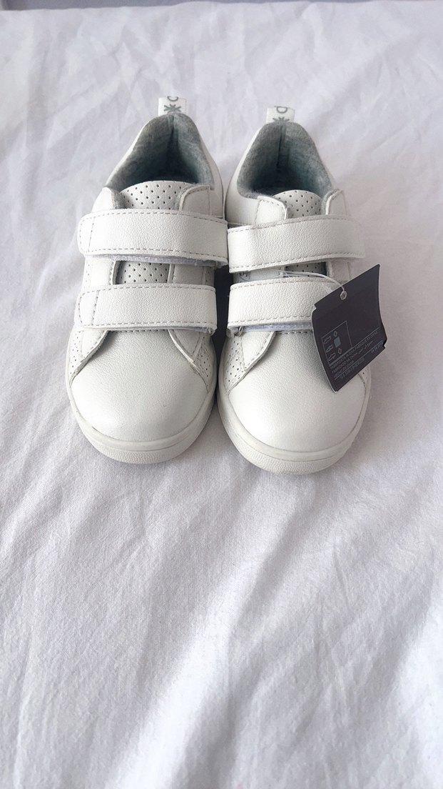 Benetton Gri Detaylı Beyaz Çocuk Spor Ayakkabı - Görsel 2