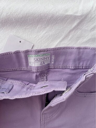 Kiabi kız çocuk skiny kapri - Görsel 4