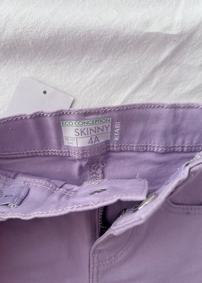 Kiabi kız çocuk skiny kapri - Görsel 4