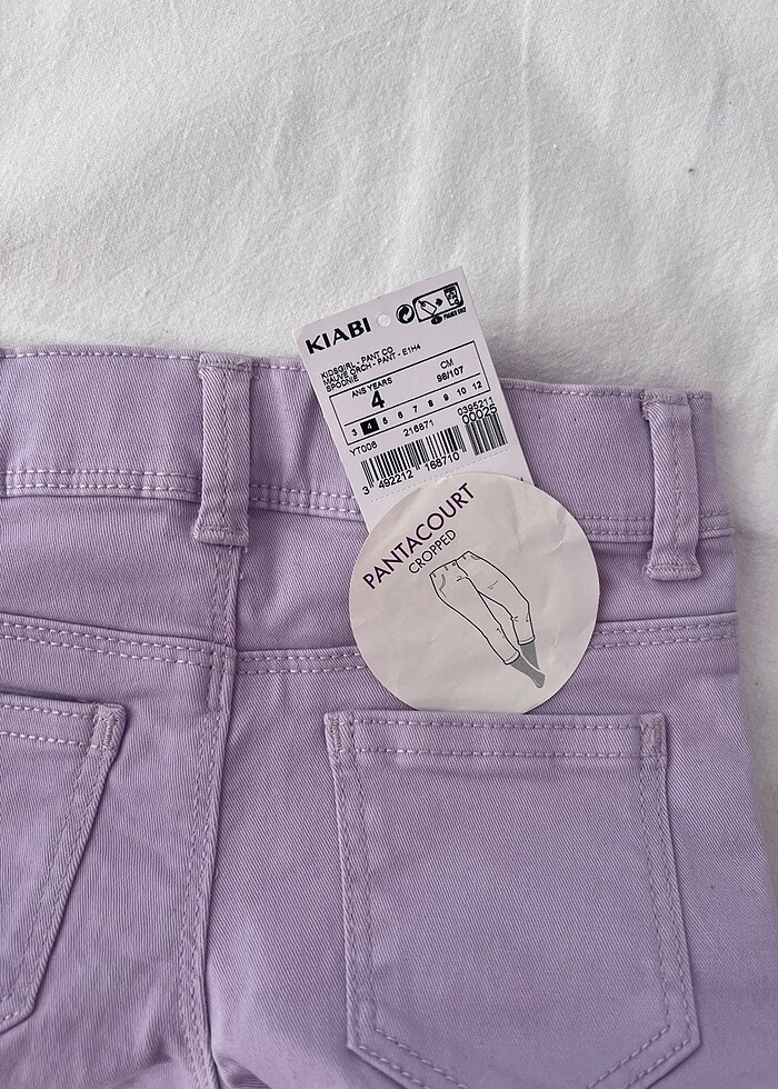 Kiabi kız çocuk skiny kapri - Görsel 3