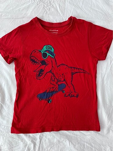 Primark dinozor baskılı erkek tişört
