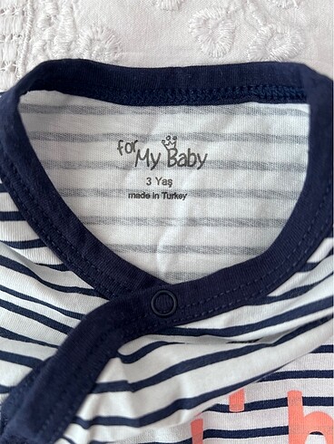24-36 Ay Beden lacivert Renk For My Baby erkek tulum