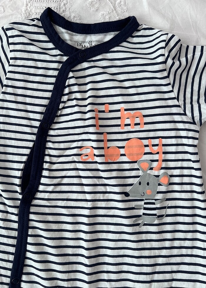 For My Baby erkek tulum - Görsel 3