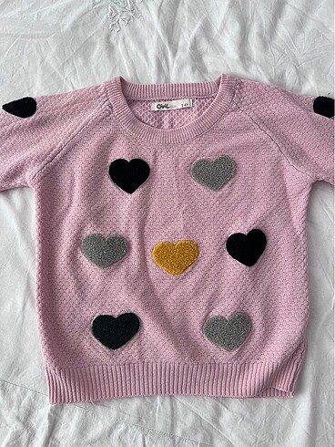 Civil kız çocuk ince kazak - Görsel 2