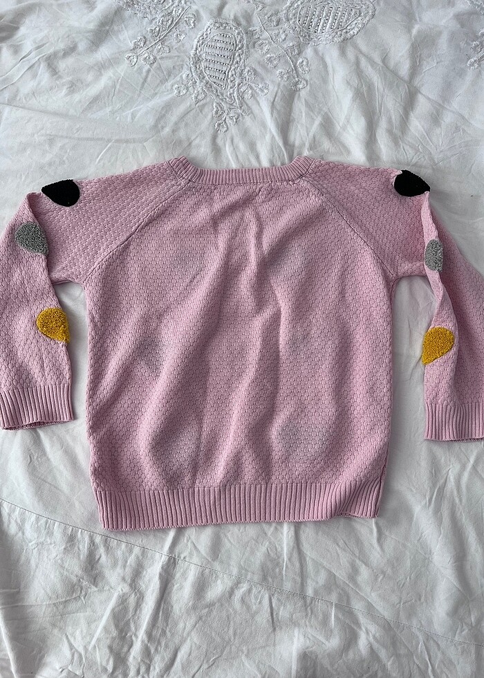 Civil kız çocuk ince kazak - Görsel 4