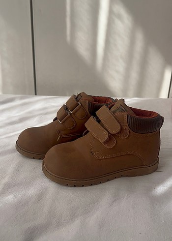 LC Waikiki Kahverengi Kemerli Deri Erkek Çocuk Botu - Görsel 2