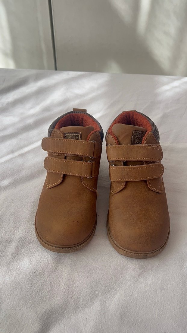 LC Waikiki Kahverengi Kemerli Deri Erkek Çocuk Botu - Görsel 3