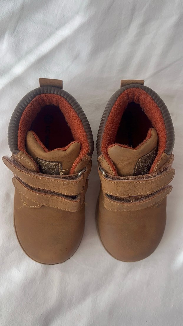 LC Waikiki Kahverengi Kemerli Deri Erkek Çocuk Botu - Görsel 5